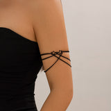 Ethnic style punk adjustable alloy pentagram cross Leg Chain - V.I.P Digital Presence