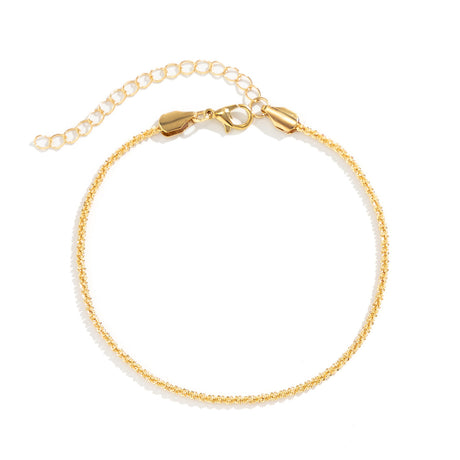 Versatile Sparkling Thin Chain Metal Wind Foot Chain Style Beach Anklet Set - V.I.P Digital Presence