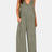 V-Neck Wide Strap Jumpsuit - V.I.P Digital Presence
