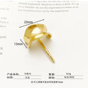 Japanese and Korean headdress accessories hairpins fashionable and simple small fresh ponytail hairpins for girls metal high-grade hair hooks and hair buckles - V.I.P Digital Presence