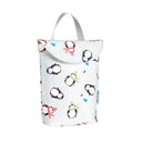 Bolsas de pañales multifuncionales para bebé, reutilizables, a la moda, impermeables, organizador de pañales, portátil, de gran capacidad, para momia