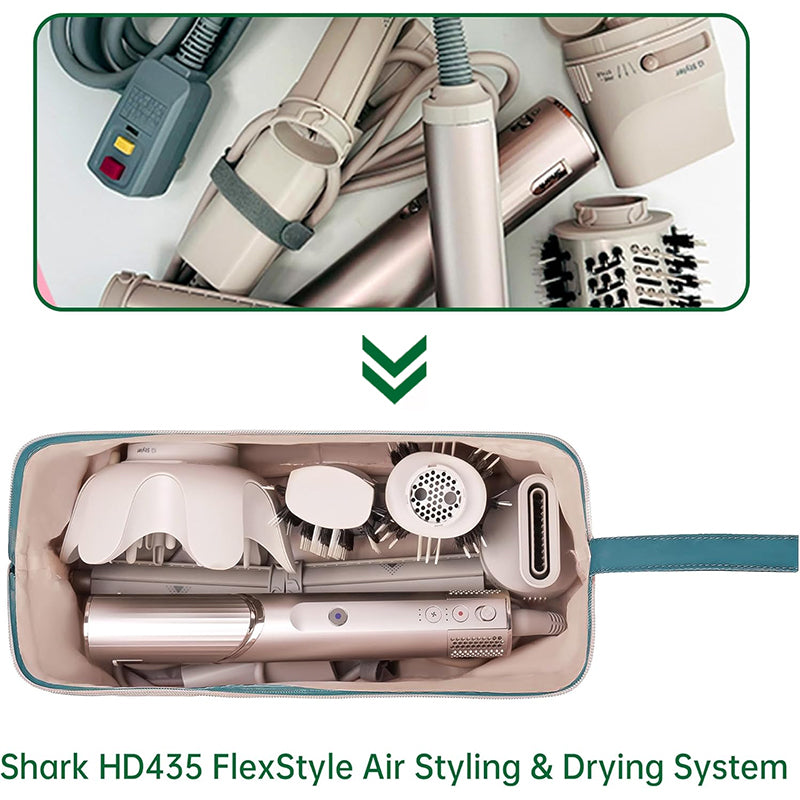 Beige Case for Dyson Airwrap & Revlon Tools: Travel Bag & Organizer. - V.I.P Digital Presence
