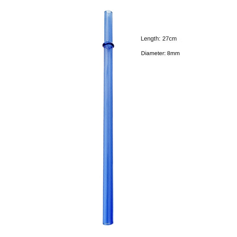 Eco-Friendly High Borosilicate Glass Straw Durable Heat-Resistant Starbucks Kids Straw 27cm Customized - V.I.P Digital Presence