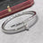 Precision Thick Plating Head and Tail Diamond Fashion Three-Circle Full Diamond Couple Bracelet - V.I.P Digital Presence