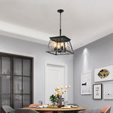 Farmhouse Chandelier  4-Light Vintage Antique Chandeliers Light Fixture For Kitchen Dining Room Living Room(No Bulbs) - V.I.P Digital Presence