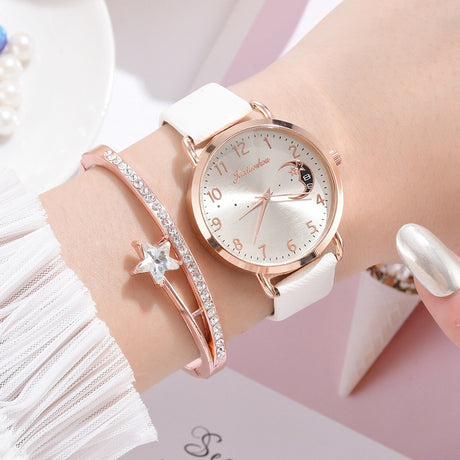 Women Watches Luxury Leather Band Watch Dress Clock Lady Wrist Watch - V.I.P Digital Presence