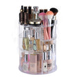 Rotating cosmetic storage box transparent desktop display rack dressing table makeup brush skincare product storage rack - V.I.P Digital Presence