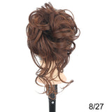 Synthetic Messy Curly Claw Hair Bun Chignon Hair Extensions Scrunchy Fake False Hair With Tail for Women Hairpieces - V.I.P Digital Presence