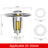 Bestlife Bathtub Sink Plug Bathroom Sink Drain Strainer Pop Up Sink Plug Stopper - V.I.P Digital Presence