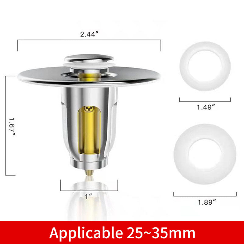 Bestlife Bathtub Sink Plug Bathroom Sink Drain Strainer Pop Up Sink Plug Stopper - V.I.P Digital Presence