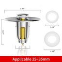 Bestlife Bathtub Sink Plug Bathroom Sink Drain Strainer Pop Up Sink Plug Stopper - V.I.P Digital Presence