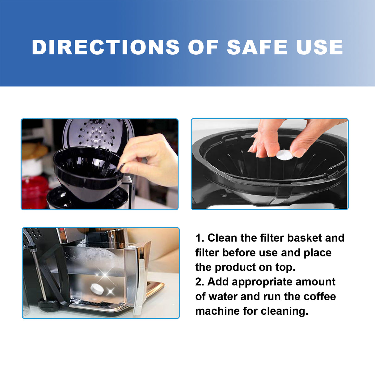 Coffee Machine Cleaning Sheet Coffee Machine Infuser Filter Dirty Stain Scale Cleaning Sheet - V.I.P Digital Presence