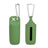 Silicone dog poop bag holder with dispenser, portable, hanging ring & storage case - V.I.P Digital Presence