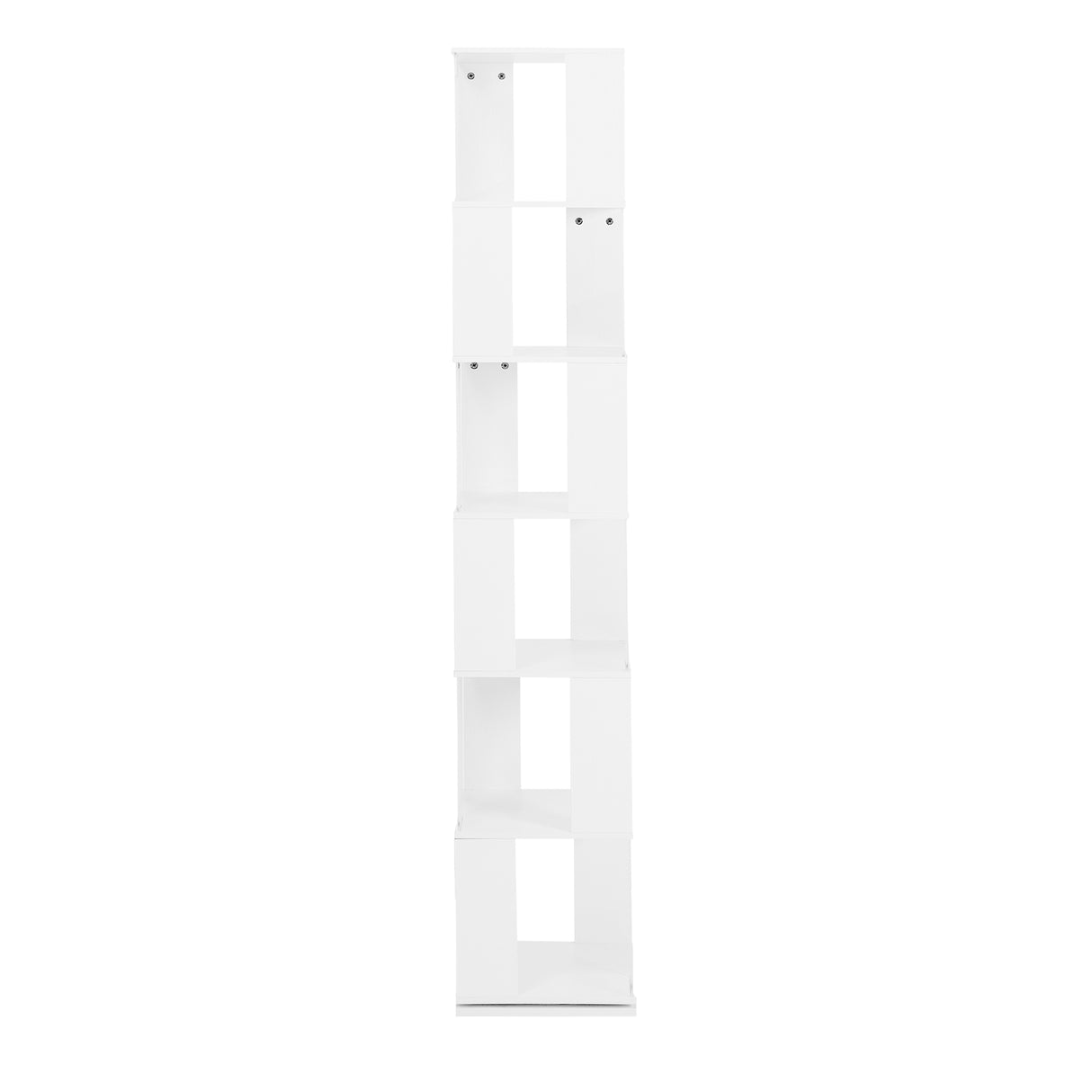 6-layer rotating acrylic board simple bookshelf, multi-functional creative bookshelf for students in the living room - V.I.P Digital Presence
