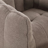 Soft Bean Bag Chair with High Resilient Foam(Chips)for living room and bedroom,Comfortable Square Lazy Sofa with Footstool - V.I.P Digital Presence