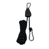 Outdoor camping canopy wind rope tent rope pulley adjuster windproof rope light fixture buckle hanging rope adjustable lifting - V.I.P Digital Presence