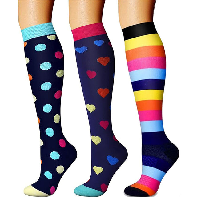Sports pressure socks long tube socks calf socks compression socks skipping rope elastic cycling socks - V.I.P Digital Presence