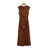 Fashionable and Sexy  Style Women's Two-color Knitted Pleated Long Dress - V.I.P Digital Presence