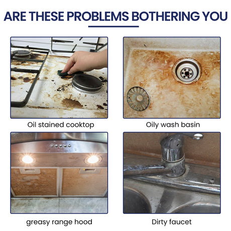 Protective Kitchen Cleaner, Range Hood Kitchenware Heavy Oil Cleaning Strong Decontamination - V.I.P Digital Presence