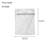 Gray laundry bag, thick and thin mesh bag, laundry for household underwear, and protective bag - V.I.P Digital Presence
