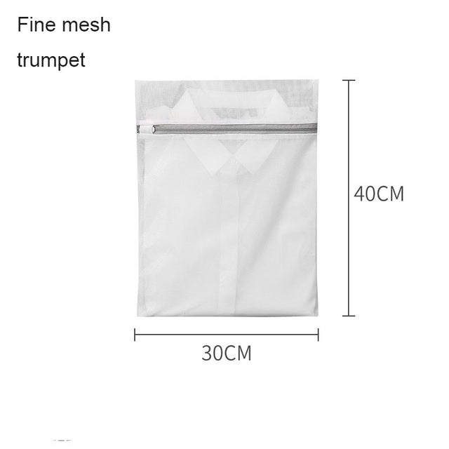 Gray laundry bag, thick and thin mesh bag, laundry for household underwear, and protective bag - V.I.P Digital Presence
