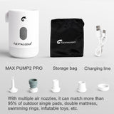 FLEXTAILGEAR Max Pump 2 Pro 4-in-1 Portable Mini Air Pump Electric Inflator USB Charging Sleeping Pad Camping Mattress Packraft - V.I.P Digital Presence