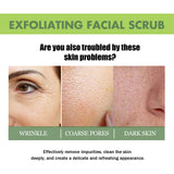 Exfoliating Facial Scrub, Deep Cleaning Removes Impurities From Fine Lines Firming Delicate Refreshing Smooth Cream - V.I.P Digital Presence
