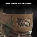 Men's Airsoft Mask, also a balaclava, for paintball, hunting, cycling. Knight style, full face protection. - V.I.P Digital Presence