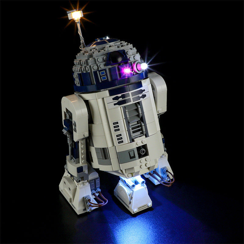 YEABRICKS is compatible with LEGO 75379 Star Wars R2-D2 LED lighting, building block toys, assembly lights - V.I.P Digital Presence