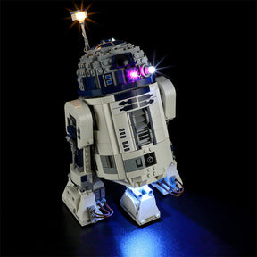 YEABRICKS is compatible with LEGO 75379 Star Wars R2-D2 LED lighting, building block toys, assembly lights - V.I.P Digital Presence