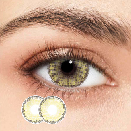 1Pair FDA Certificate Eyes Beautiful Pupil Colorful Girl Cosplay Contact Lenses  EMILY BROWN - V.I.P Digital Presence