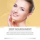 Aceite iluminador de cúrcuma y vitamina C, aceite esencial hidratante facial con vitamina C que hidrata, ilumina y nutre la piel.