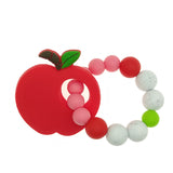 Pulsera de frutas con dibujos animados para bebé, pulsera molar, juguete de dentición para bebé, masticable, chicle 