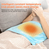 **5V USB grey heating pad (19.6x11.8") with 59" cable for cramps & back pain, works as mini heated blanket.** - V.I.P Digital Presence