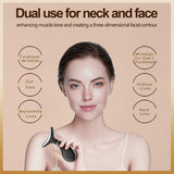 EMS Neck & Face Lifting Machine Skin Tightening Massager 3 Color LED Photon Facial Wrinkle Remover Newest Neck Beauty Device - V.I.P Digital Presence