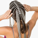 Accessories: rhinestone long tassel headpiece, exaggerated personality headband, Instagram style hair accessory, hair hook - V.I.P Digital Presence