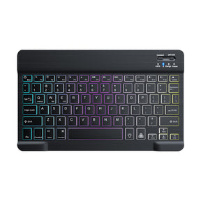 Suitable for iPad gradient luminous wireless keyboard and mouse set tablet Bluetooth keyboard - V.I.P Digital Presence