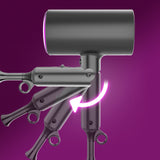 Regulations Hair Dryer Negative Ion Folding Portable High-Power Household Hair Dryer - V.I.P Digital Presence