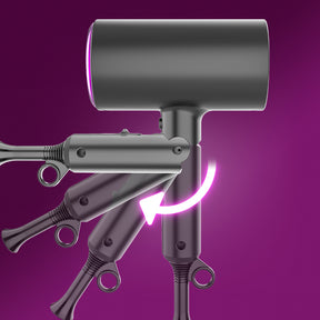 Regulations Hair Dryer Negative Ion Folding Portable High-Power Household Hair Dryer - V.I.P Digital Presence