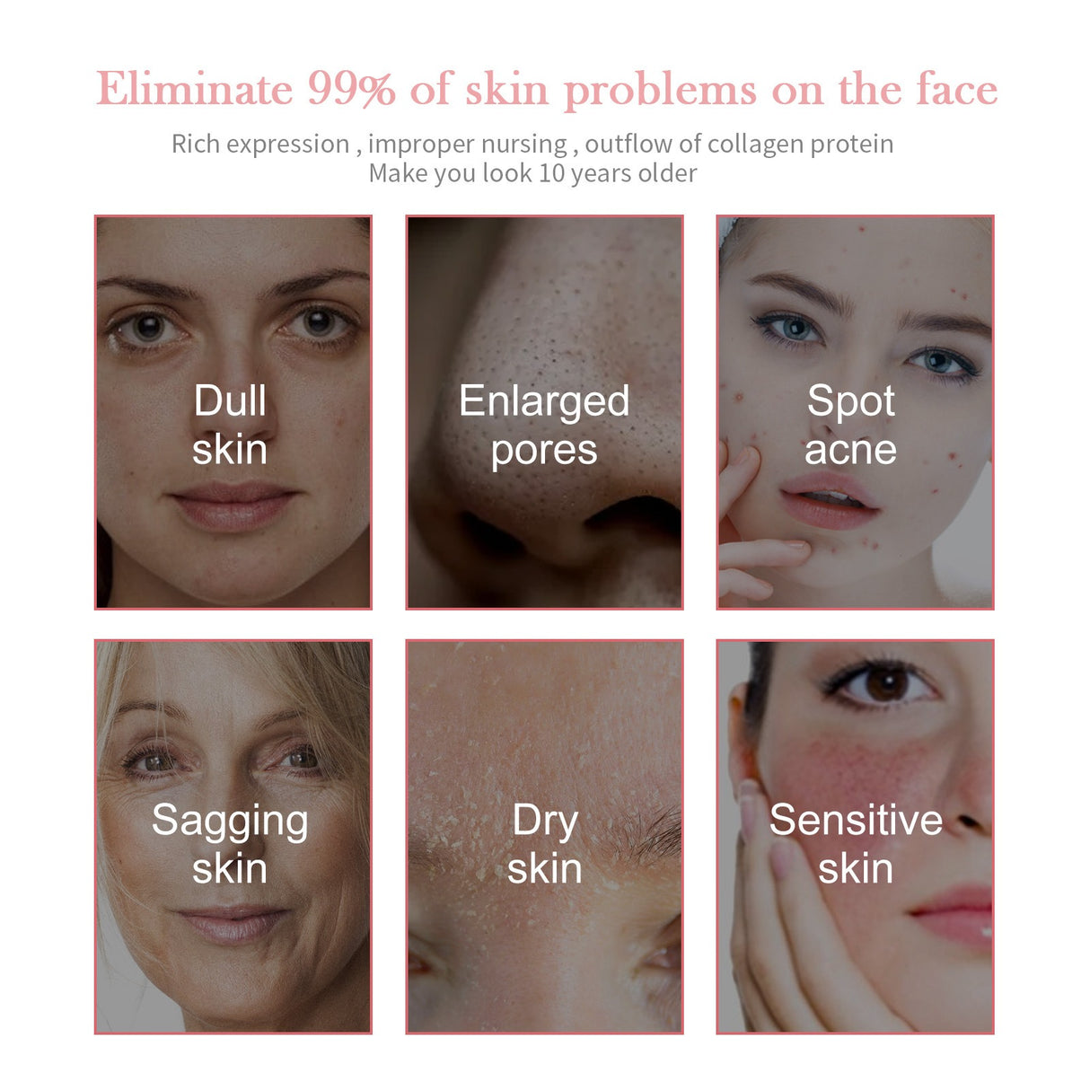 Jaysuing 5-in-1 facial moisturizing set Hydrating, moisturizing, deep moisturizing, whitening, brightening and firming skin - V.I.P Digital Presence