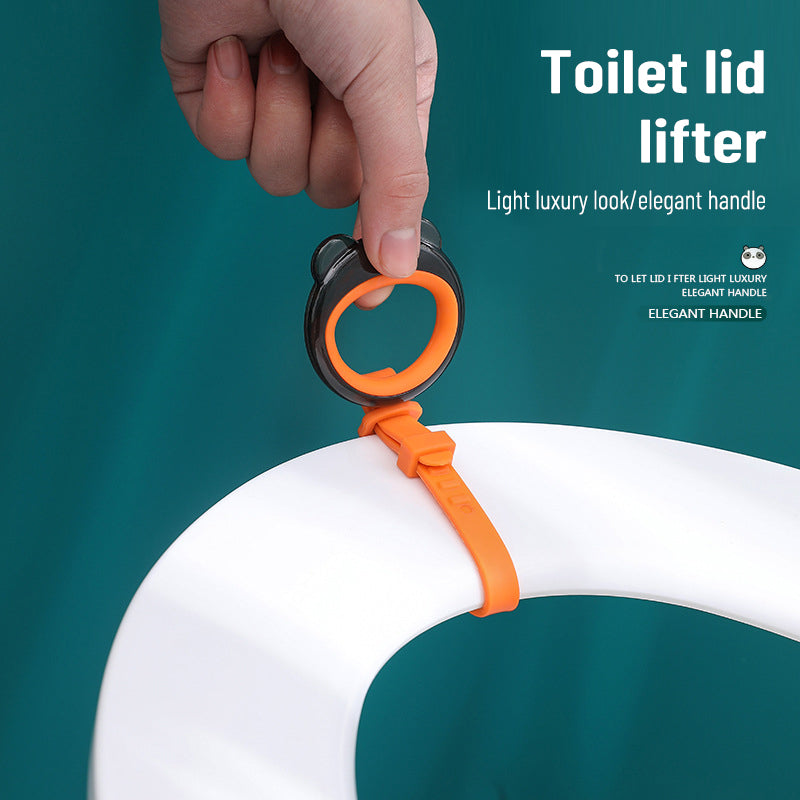 Toilet Lid Lifter Creative Lift Toilet Lid Handle Anti-Dirty Handle Toilet Lid Lifter - V.I.P Digital Presence