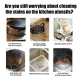 Cooktop Cleaner Cream, Wash The Kitchen Stove Basin To Remove Oil Stains And Dirt To Remove Black Dirt At The Bottom Of The Pot - V.I.P Digital Presence