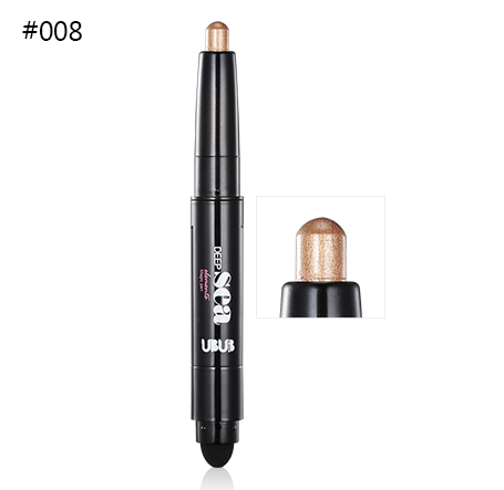 UBUB Eye Pencil Eyeshadow Silkworm Pen Velvet Shimmer Earth Double Color Eye Shadow Cream Glitter Makeup Palette Cosmetics - V.I.P Digital Presence