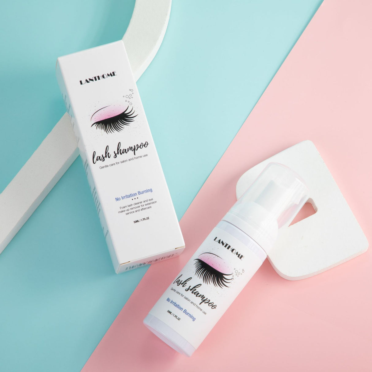 Lian Biquan Eyelash Shampoo Cleansing Eyelash Makeup Remover Mousse Lash Eyelash Shampoo - V.I.P Digital Presence
