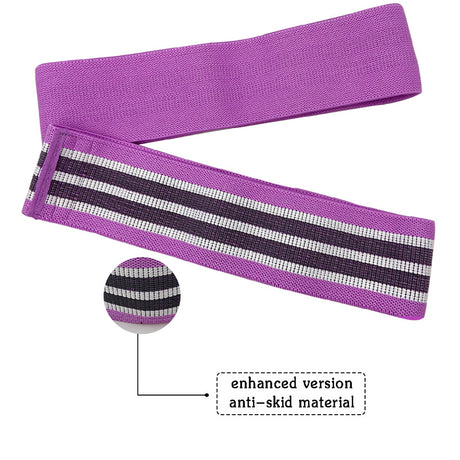 Body shaping squat hip circle yoga fitness tension belt resistance belt stretch belt - V.I.P Digital Presence