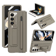 Samsung Fold5 phone case FOLD4 folding screen leather hinge pen slot all inclusive protective cover film, suitable for all in one use - V.I.P Digital Presence
