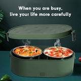 Power Bank USB Self Heat Lunch Box Electric Food Warmer Heated Lunch Box Electric USB For Office Outdoor - V.I.P Digital Presence