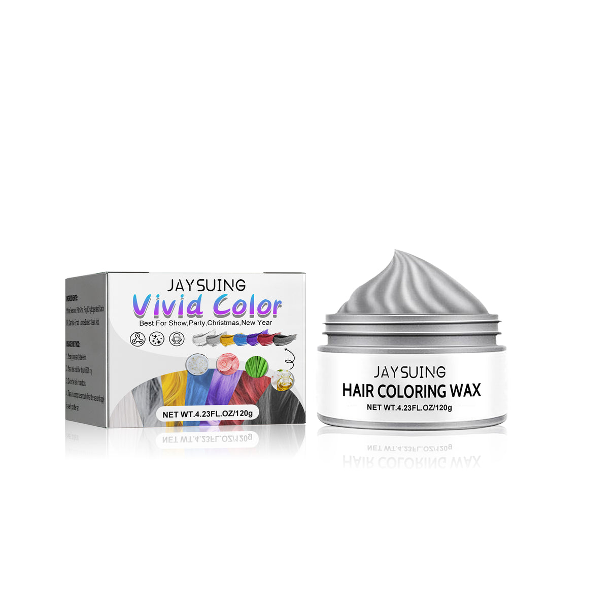 Hair Cream, Covering White Hair, Easy Coloring, Non-Dampening, Tide Color Beauty Hair Cream - V.I.P Digital Presence