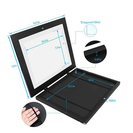 Children Art Frames Magnetic Front Open Changeable Kids Frametory for Photo Drawing Paintings Pictures Display - V.I.P Digital Presence