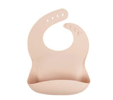 Bolsa de arroz de silicona para bebé, babero de bolsa de arroz para bebé, toalla de saliva para bebé, bolsa bucal impermeable, sin lavado y a prueba de aceite 